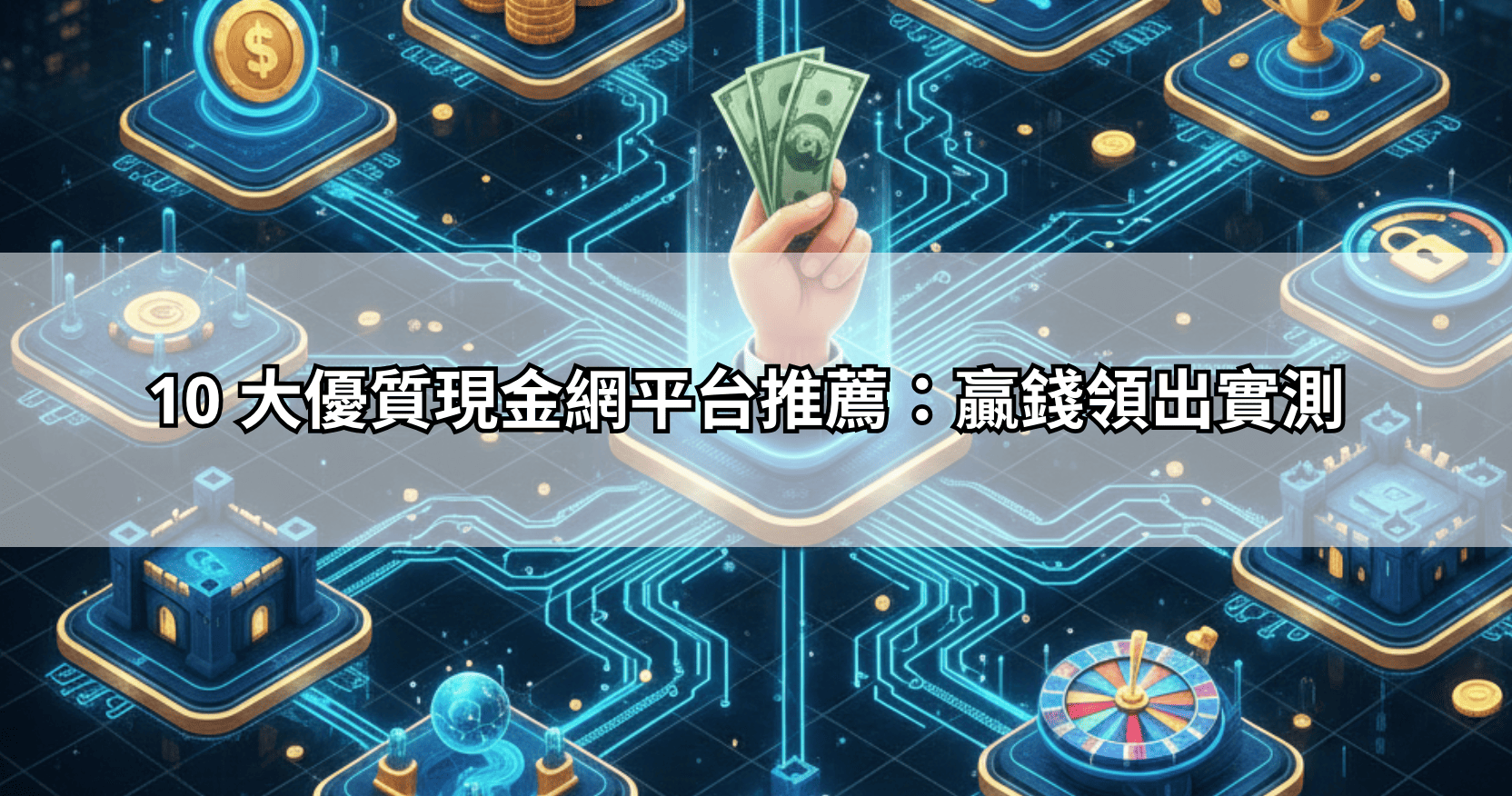 10 大優質現金網平台推薦：贏錢領出實測