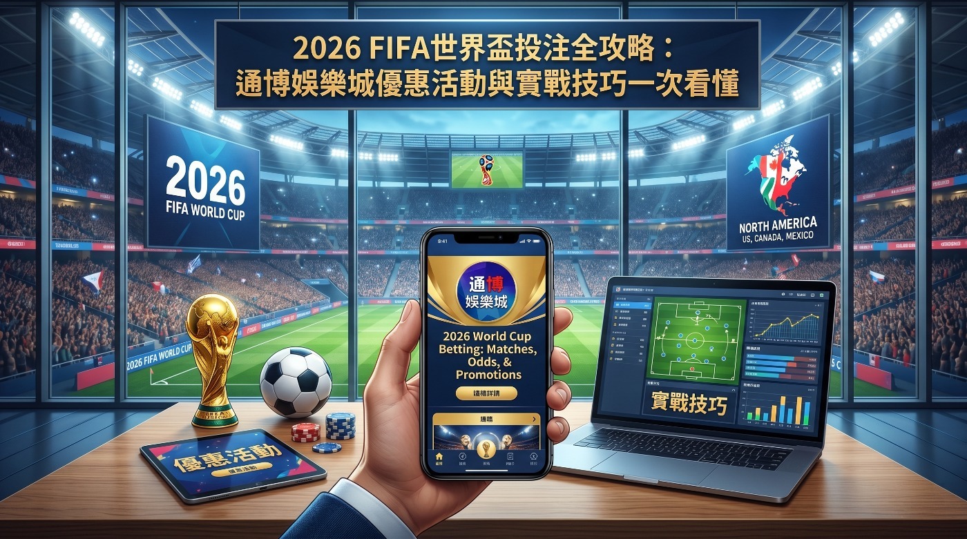 2026 FIFA世界盃投注全攻略：通博娛樂城優惠活動與實戰技巧一次看懂